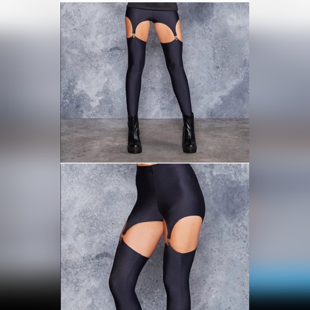*ISO* Blackmilk suspender leggings 2xl